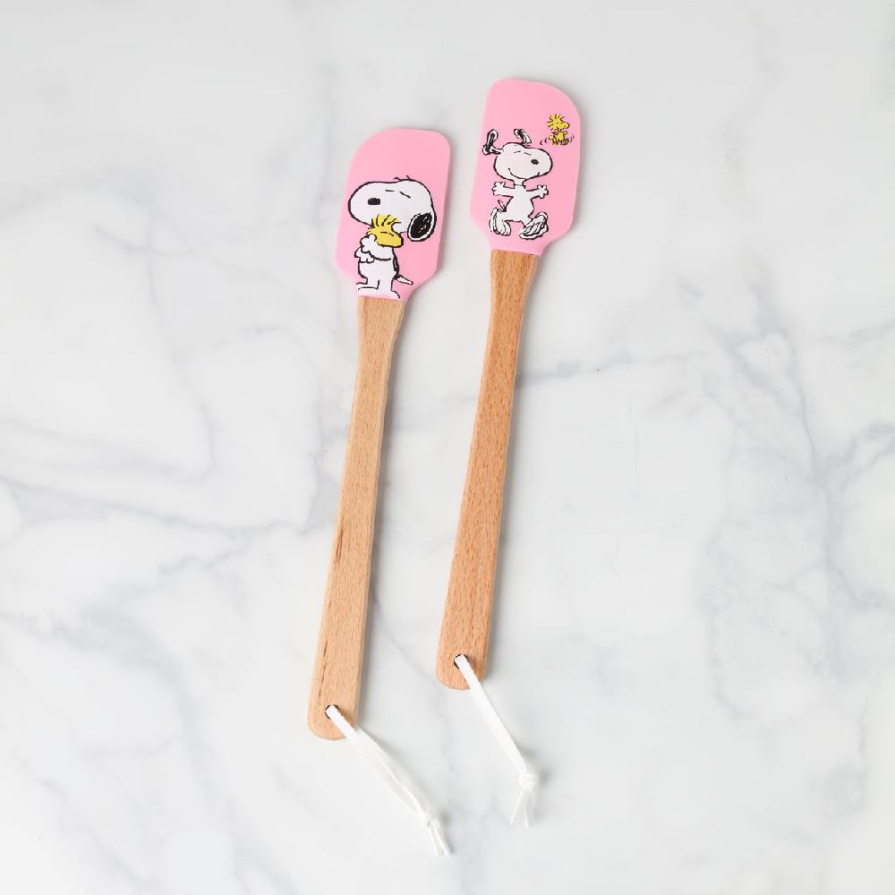 cambridge silversmiths Chef Snoopy Spatulas Set of 2 Pink