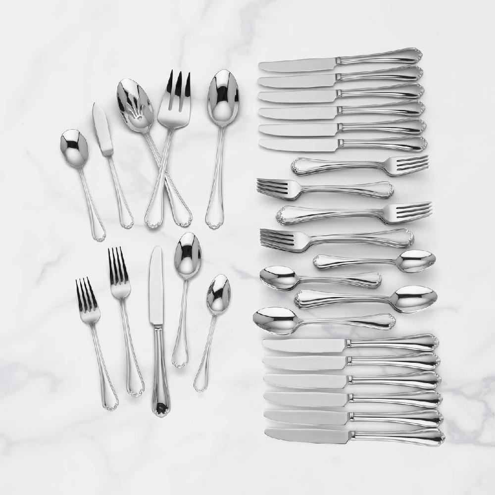 Cambridge Silversmiths Chelse Muse 65-Piece Flatware Set