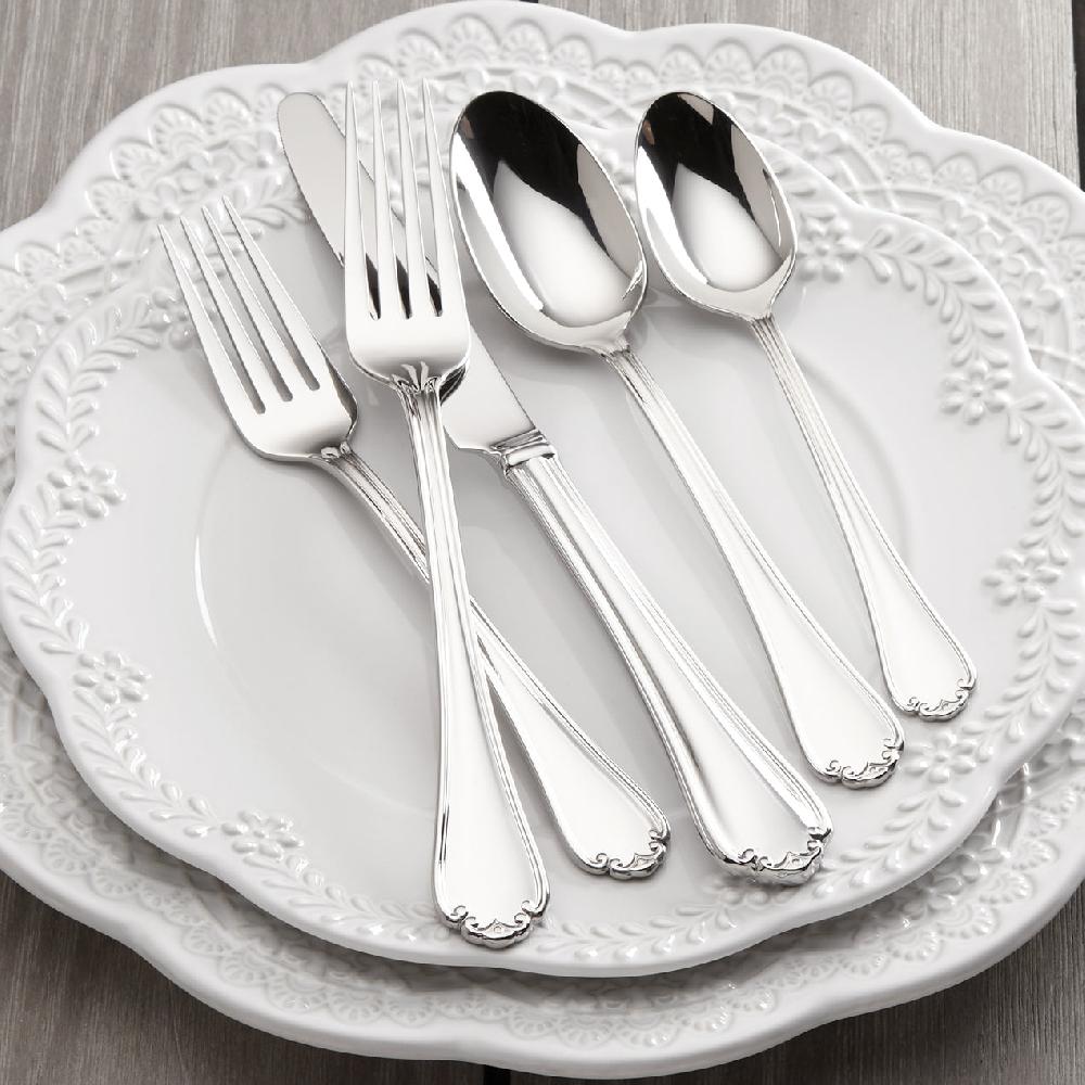 Cambridge Silversmiths Chelse Muse 65-Piece Flatware Set