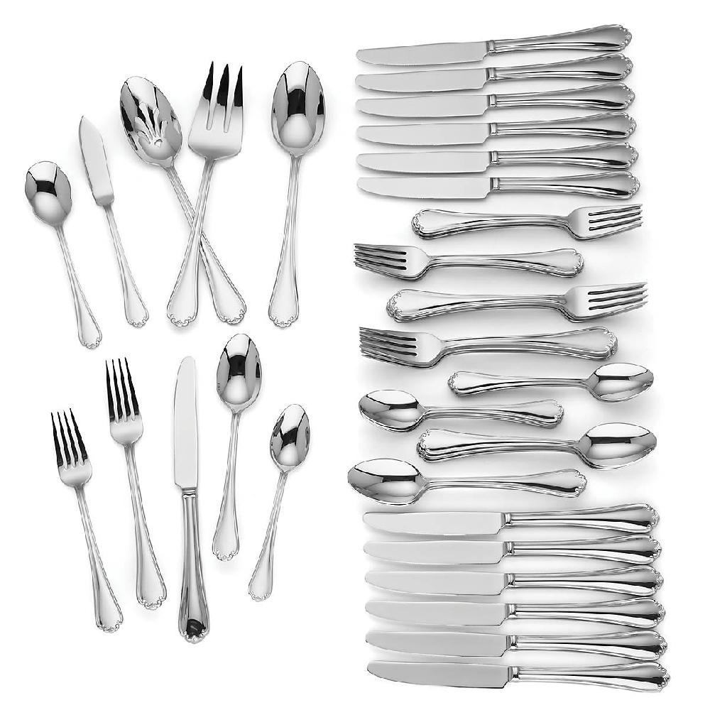 Cambridge Silversmiths Chelse Muse 65-Piece Flatware Set