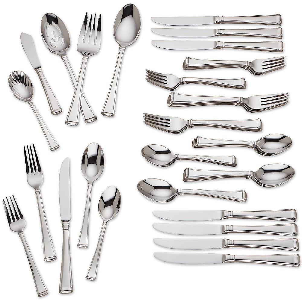 Cambridge Silversmiths Column 45-Piece Flatware Set