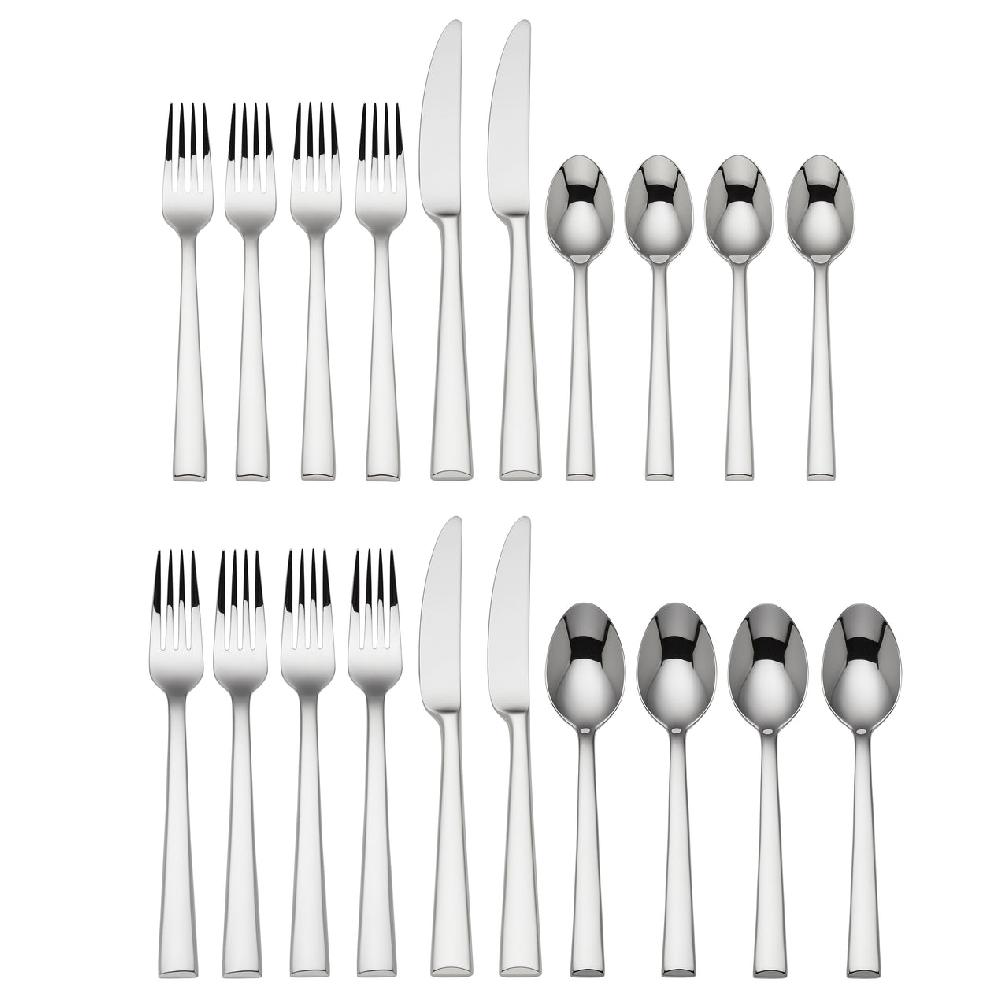 Cambridge Silversmiths Continental Dining 20-Piece Flatware Set
