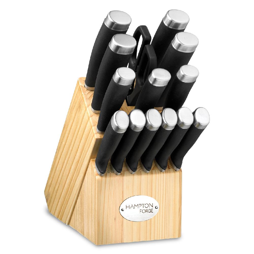 cambridge silversmiths Epicure Black 15 Piece Cutlery Set