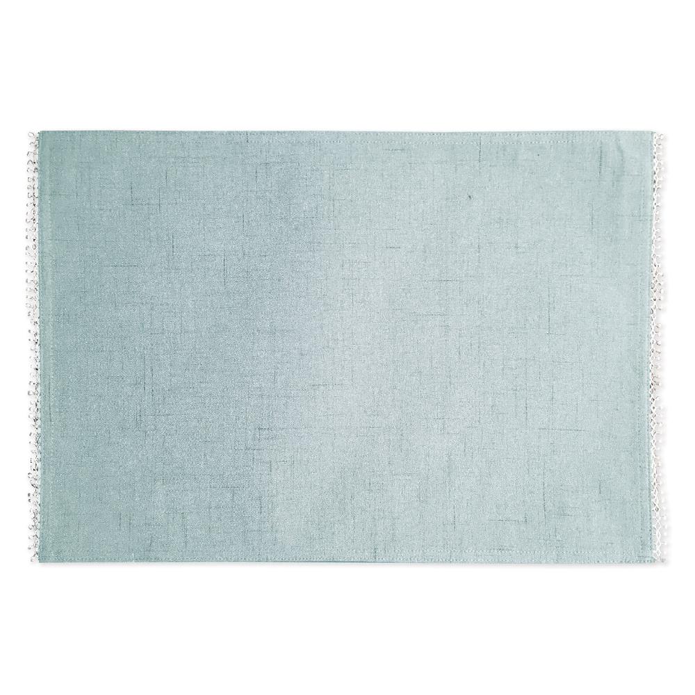 Cambridge Silversmiths French Perle Ice Blue Placemat