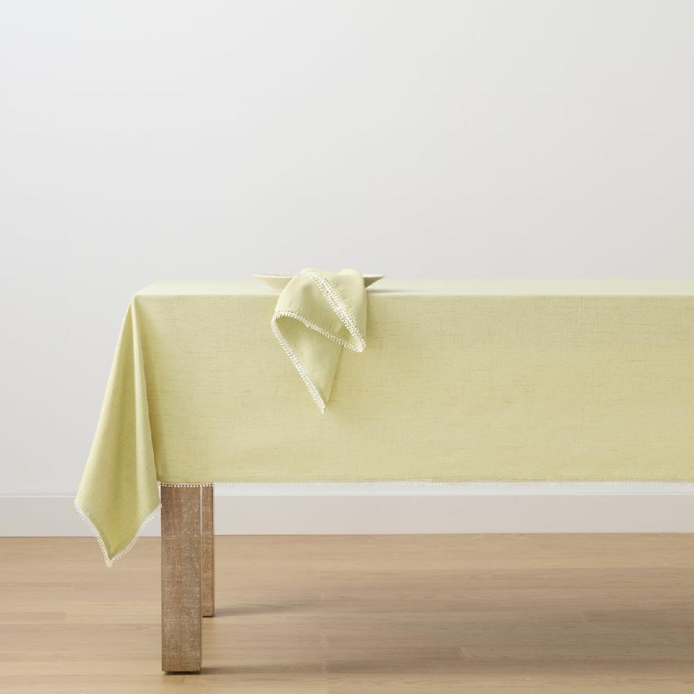 Cambridge Silversmiths French Perle Pistachio Tablecloth