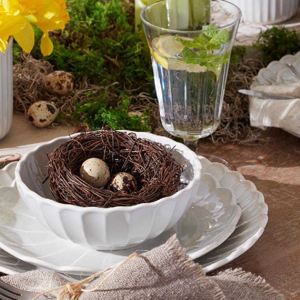 Cambridge Silversmiths French Perle Scallop 4-Piece Bowl Set