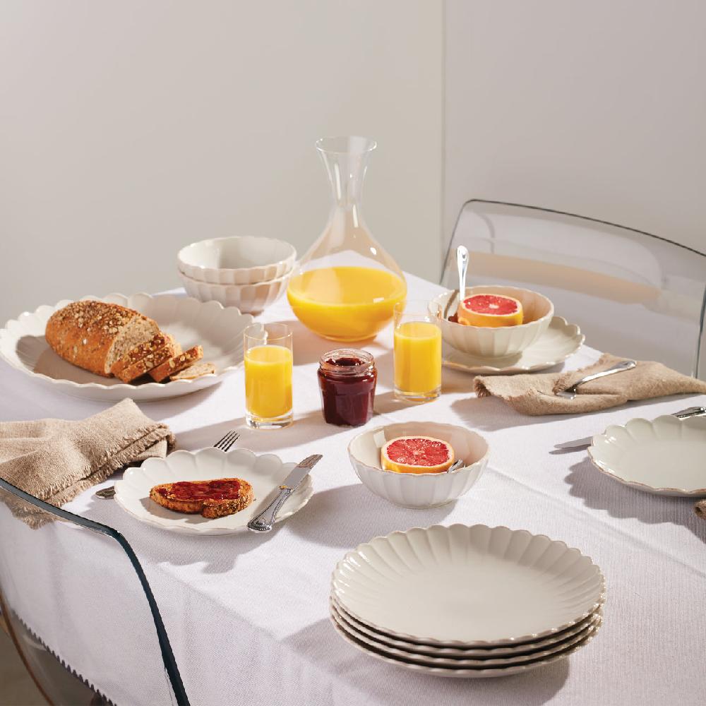 Cambridge Silversmiths French Perle Scallop Platter