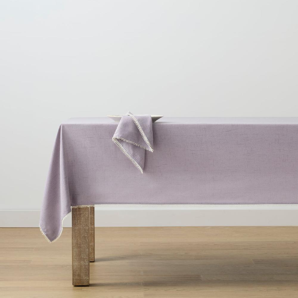 Cambridge Silversmiths French Perle Violet 60x84 Tablecloth