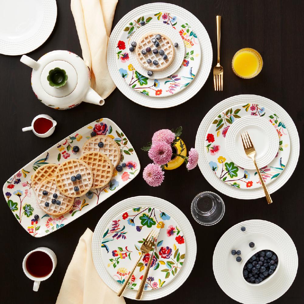 Cambridge Silversmiths Garden Floral Hors D'oeuvres Tray