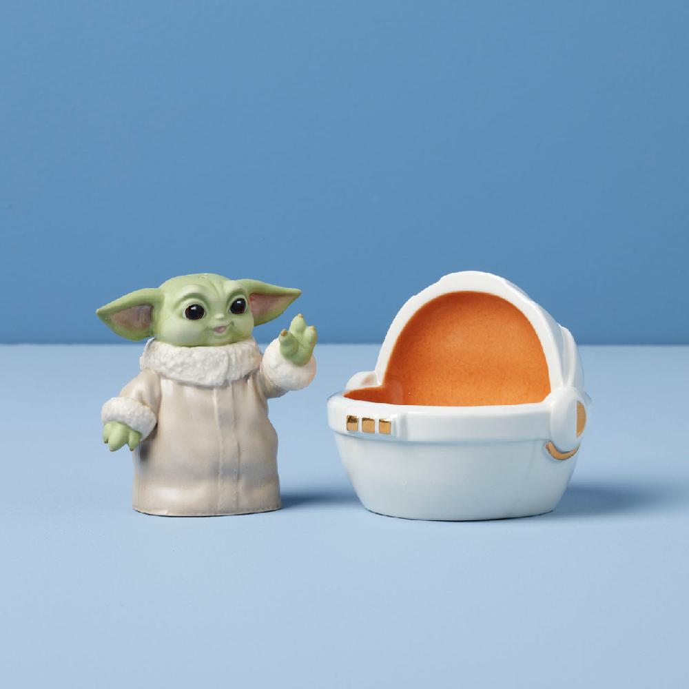 Cambridge Silversmiths Grogu Figural Salt & Pepper Set