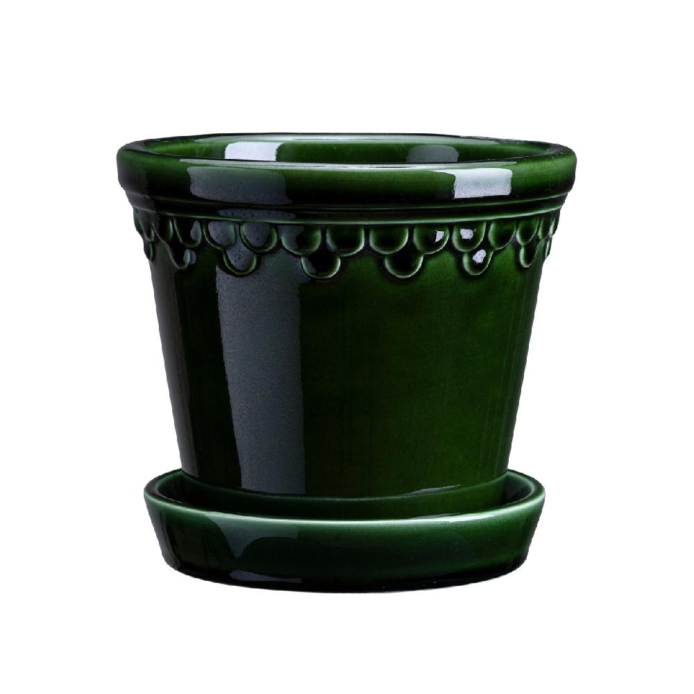 Cambridge Silversmiths Kobenhavner Emerald Green Pot Set 16CM