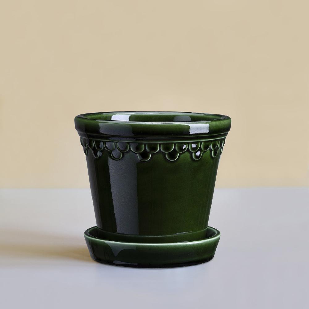 cambridge silversmiths Kobenhavner Emerald Green Pot Set 16CM