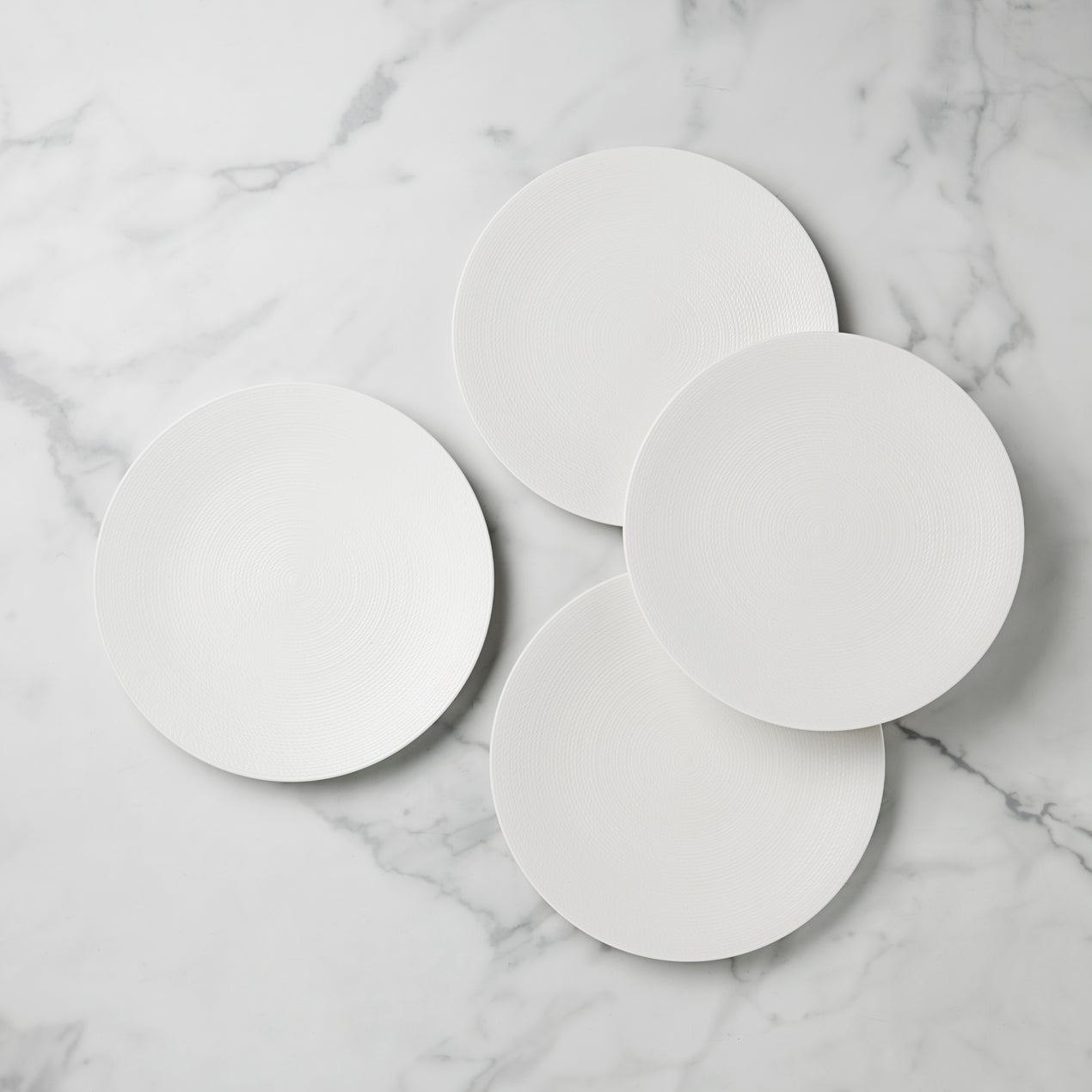 cambridge silversmiths LX Collective White Dinner Plates Set of 4