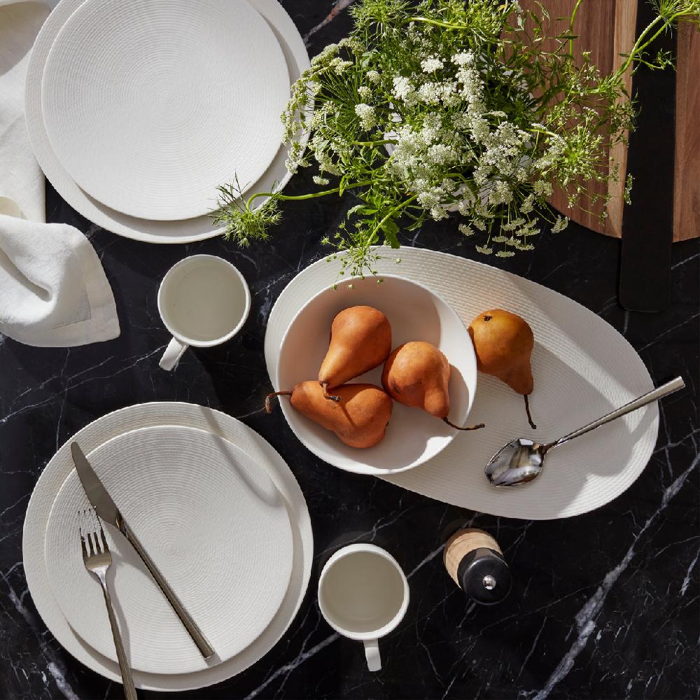 Cambridge Silversmiths LX Collective White Oval Tray