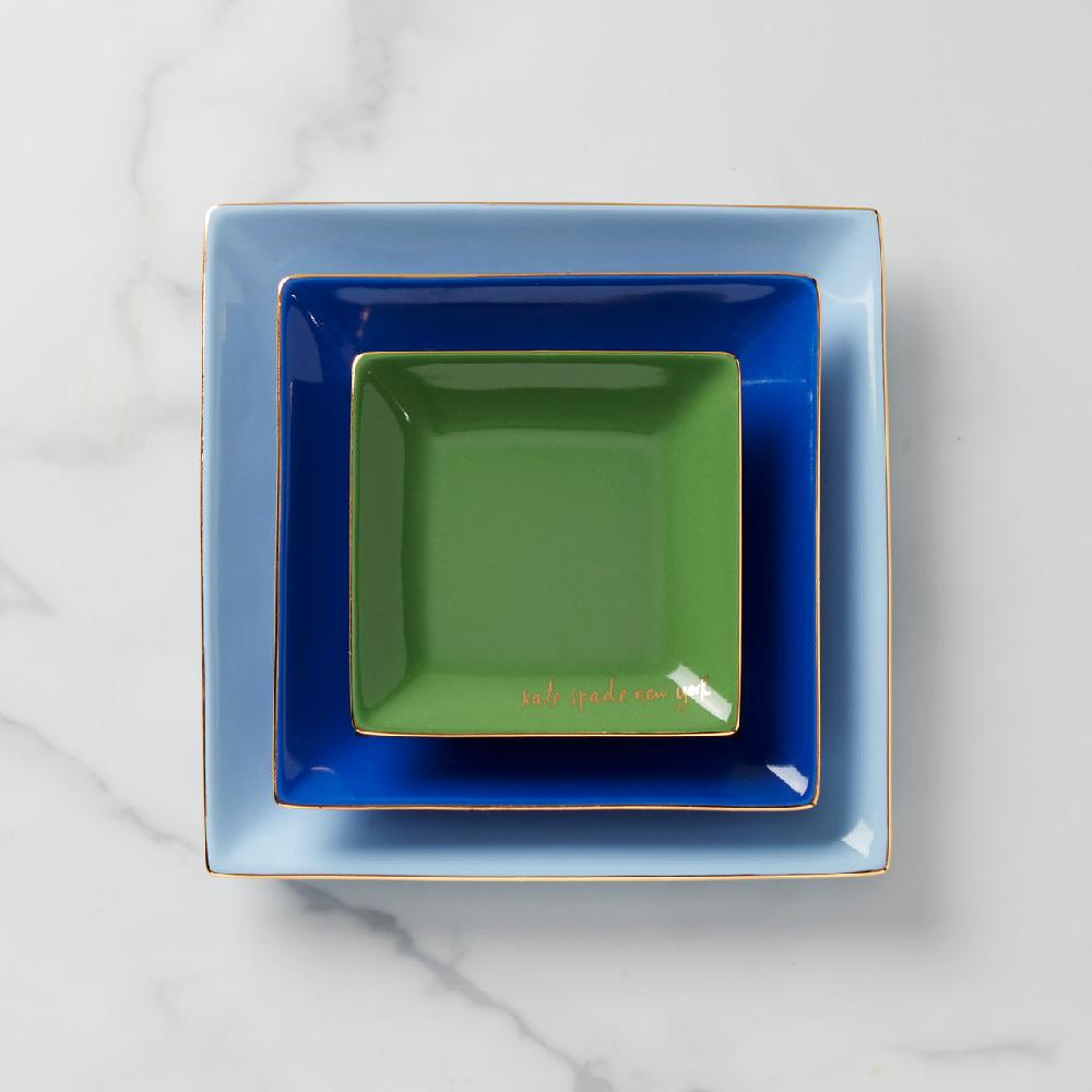 Cambridge Silversmiths Make It Pop Cool Blue 3-Piece Tray Set