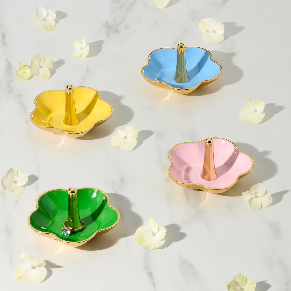 Cambridge Silversmiths Make It Pop Metal Ring Dish Green