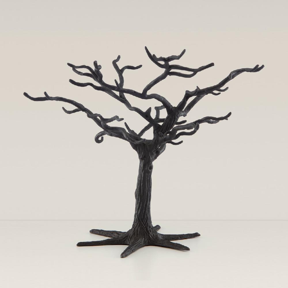 cambridge silversmiths Matte Black Metal Ornament Tree