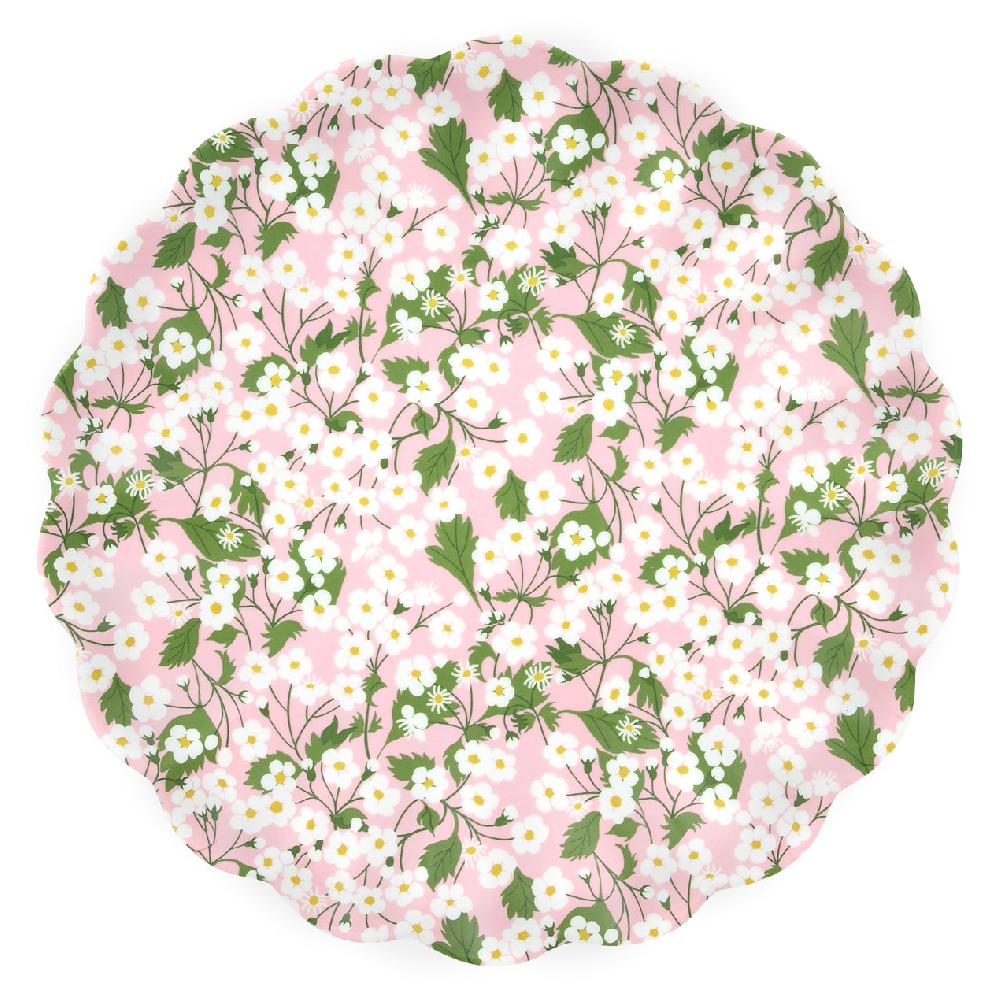 Cambridge Silversmiths Meri Meri X Liberty Floral Melamine Large Plates Assorted S