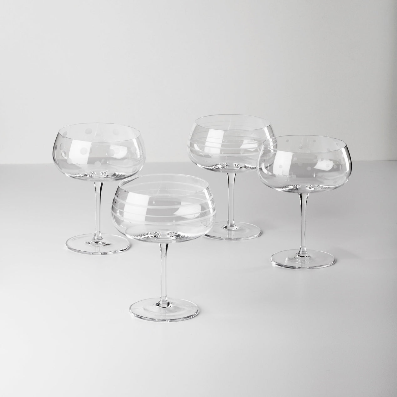 cambridge silversmiths Mingle Cocktail Glasses Set Of 4