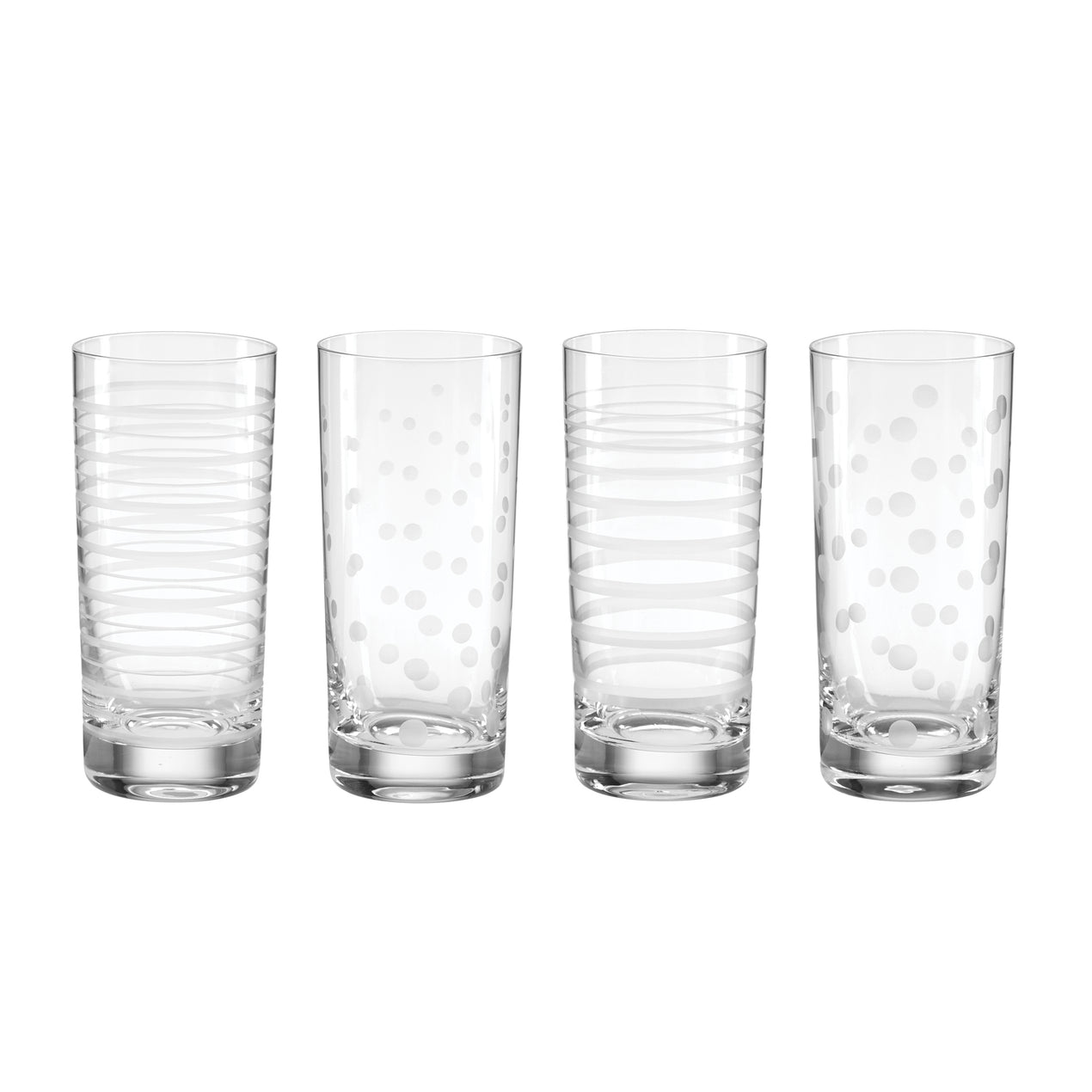 cambridge silversmiths Mingle Hiball Glasses Set of 4