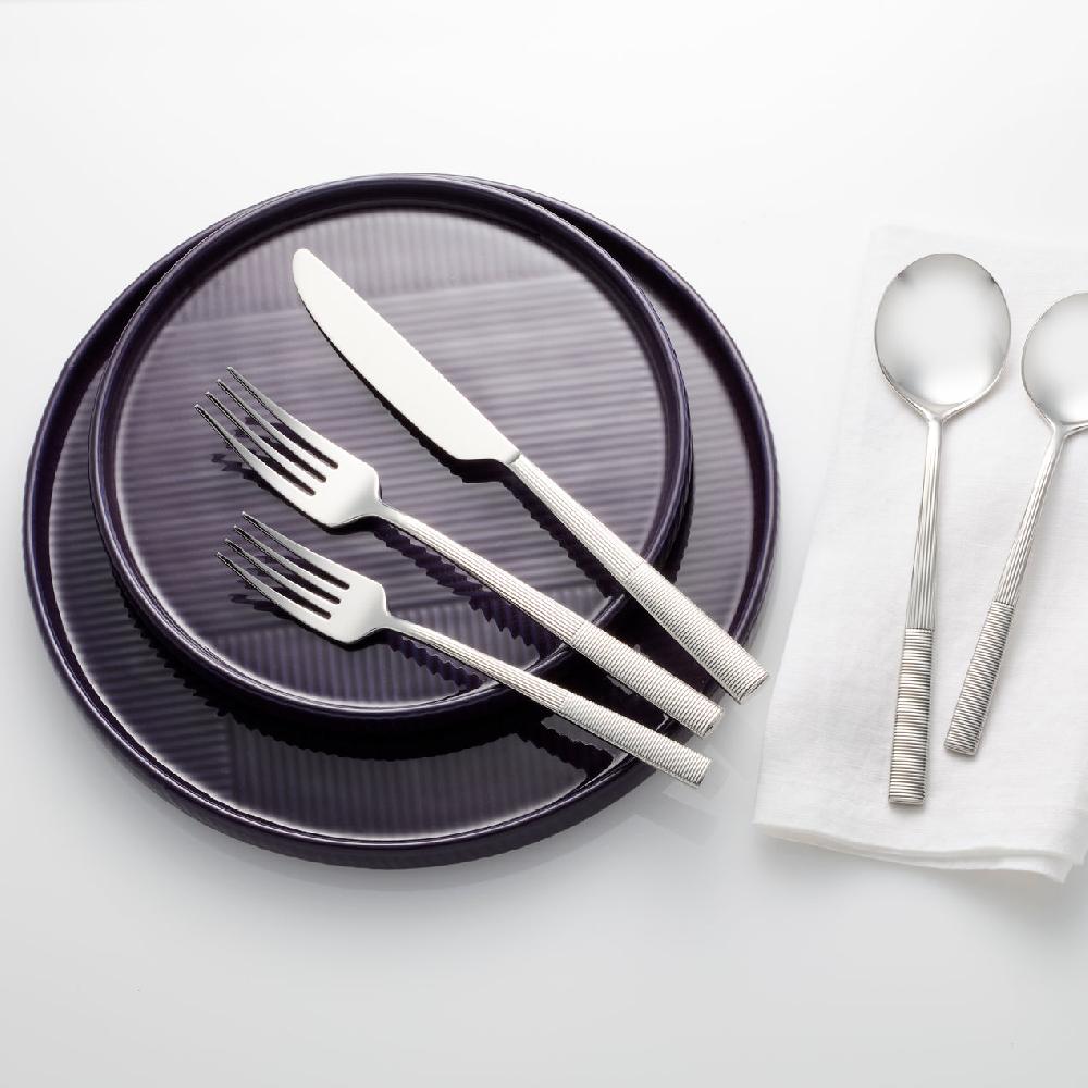 Cambridge Silversmiths Modulus 12-Piece Dinnerware Set Nightshade