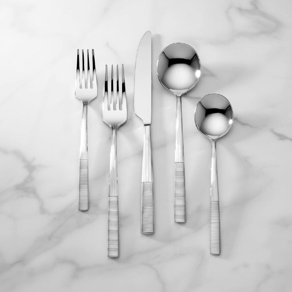 cambridge silversmiths Modulus Mirror 20-Piece Flatware Set