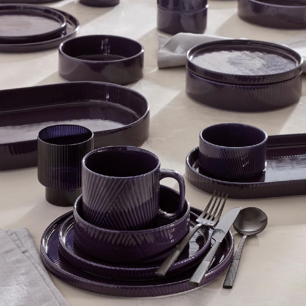 Cambridge Silversmiths Modulus Mugs Set Of 4 Nightshade