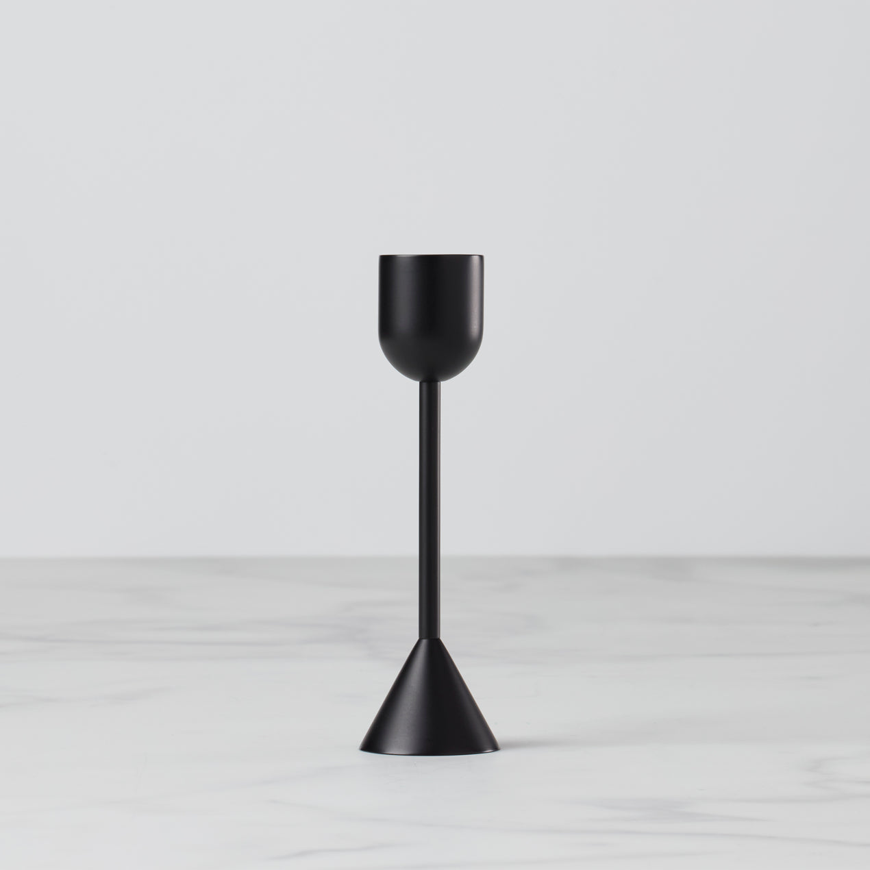 cambridge silversmiths Onyx Brass Tall Taper Candle Holder