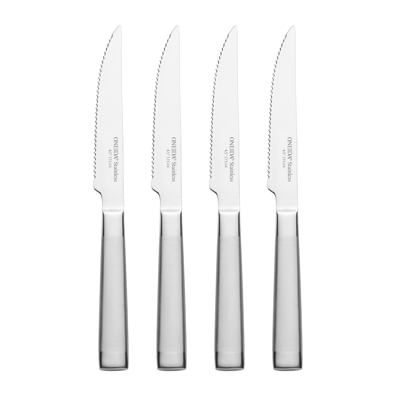 cambridge silversmiths Performance 4-Piece Stainless Steel Steak Knife Set