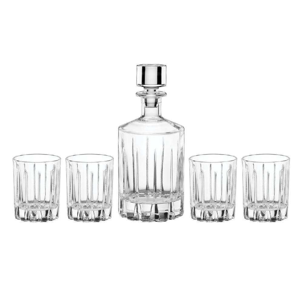 Cambridge Silversmiths Radcliff 5 Piece Whiskey Set
