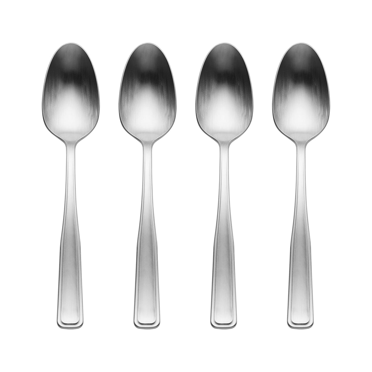 Cambridge Silversmiths Reid Satin Dinner Spoons Set Of 4