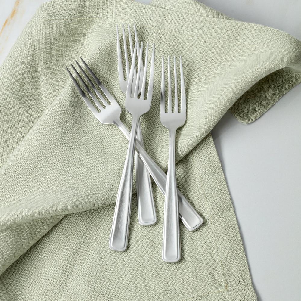 Cambridge Silversmiths Reid Satin Salad Forks Set Of 4