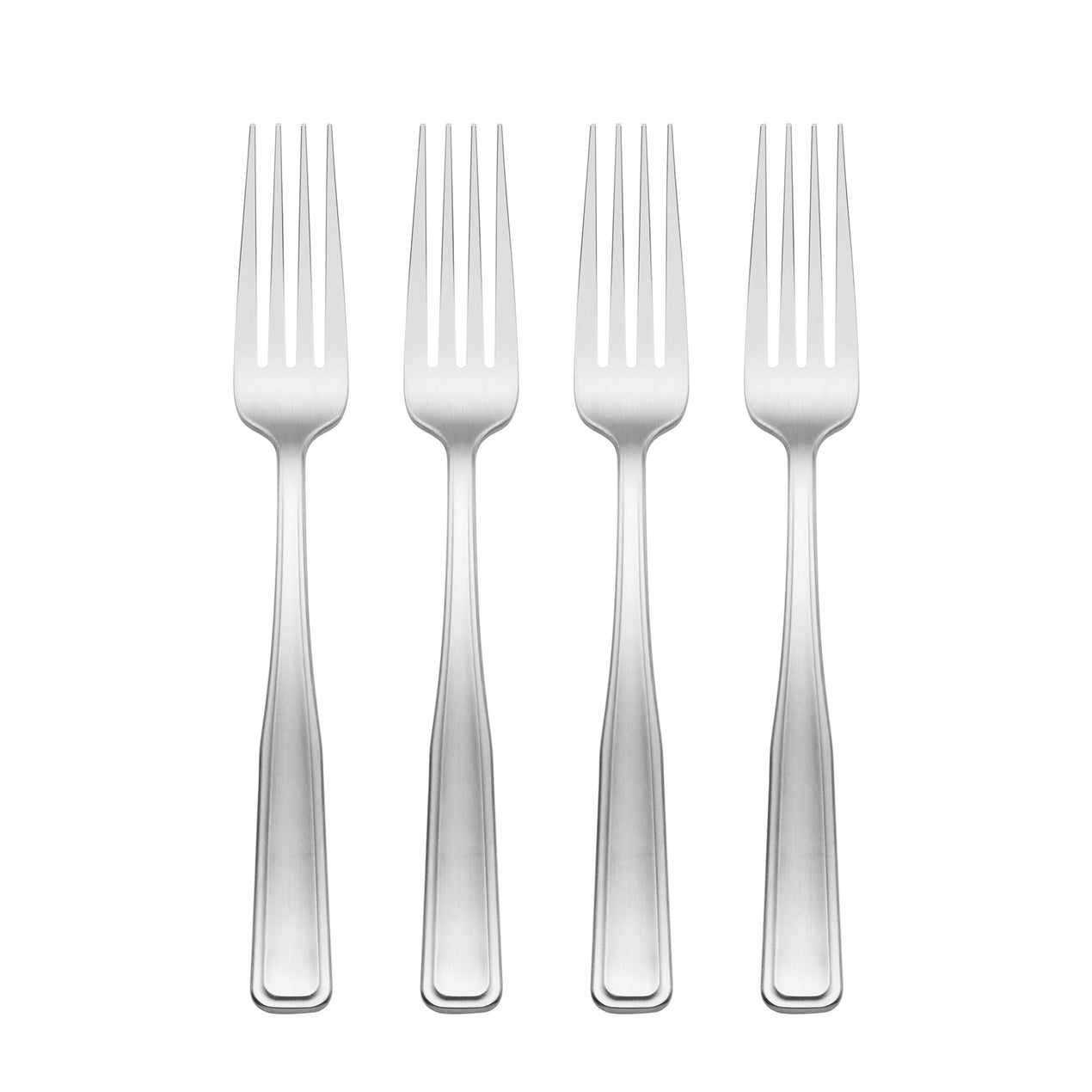Cambridge Silversmiths Reid Satin Salad Forks Set Of 4