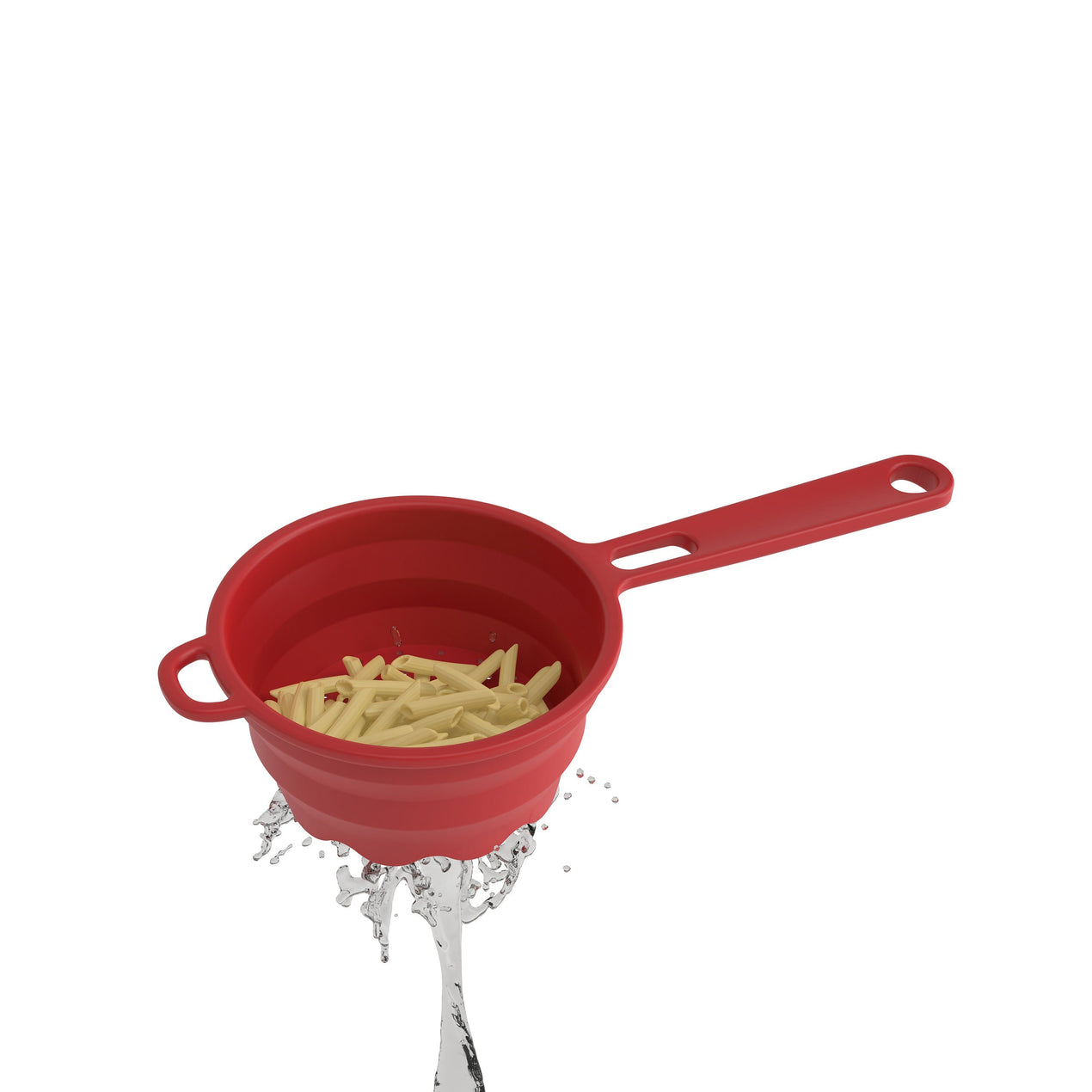 Cambridge Silversmiths Robert Irvine 2-Piece Silicone Colander Set Orange