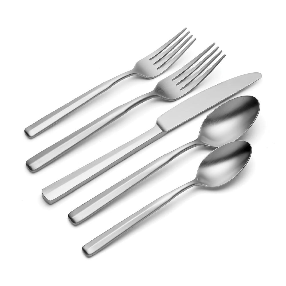 Cambridge Silversmiths Ryder Satin 20-Piece Flatware Set