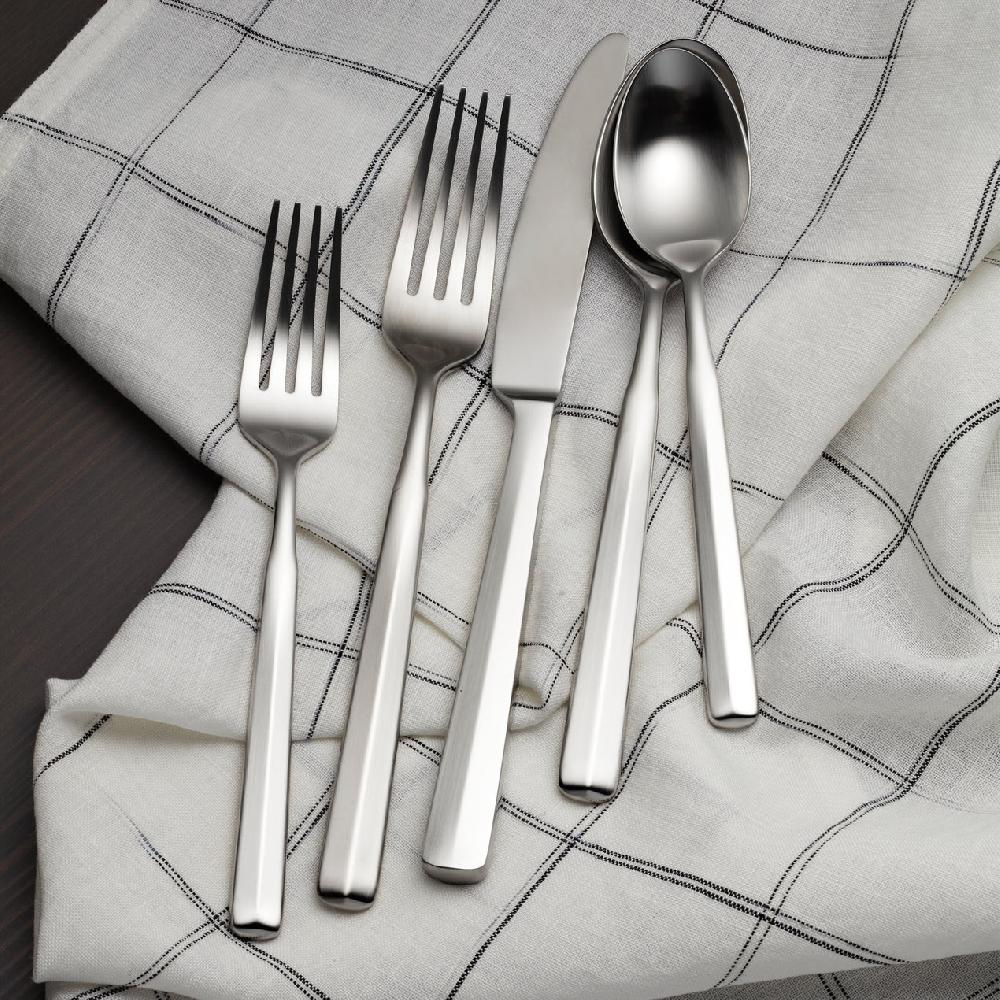 Cambridge Silversmiths Ryder Satin 20-Piece Flatware Set