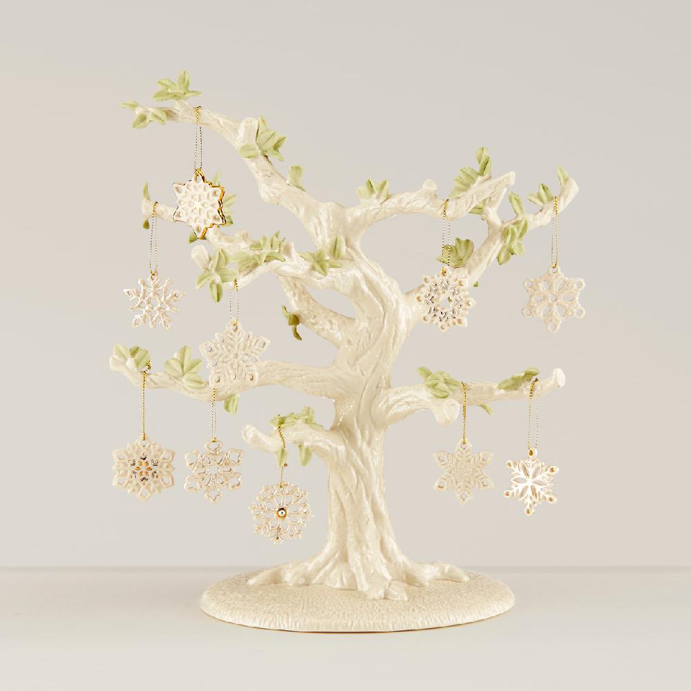 cambridge silversmiths Snowflake 10-Piece Ornament & Tree Set