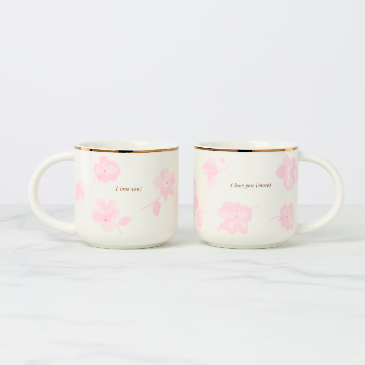 cambridge silversmiths Spring Pansies Mugs Set of 2