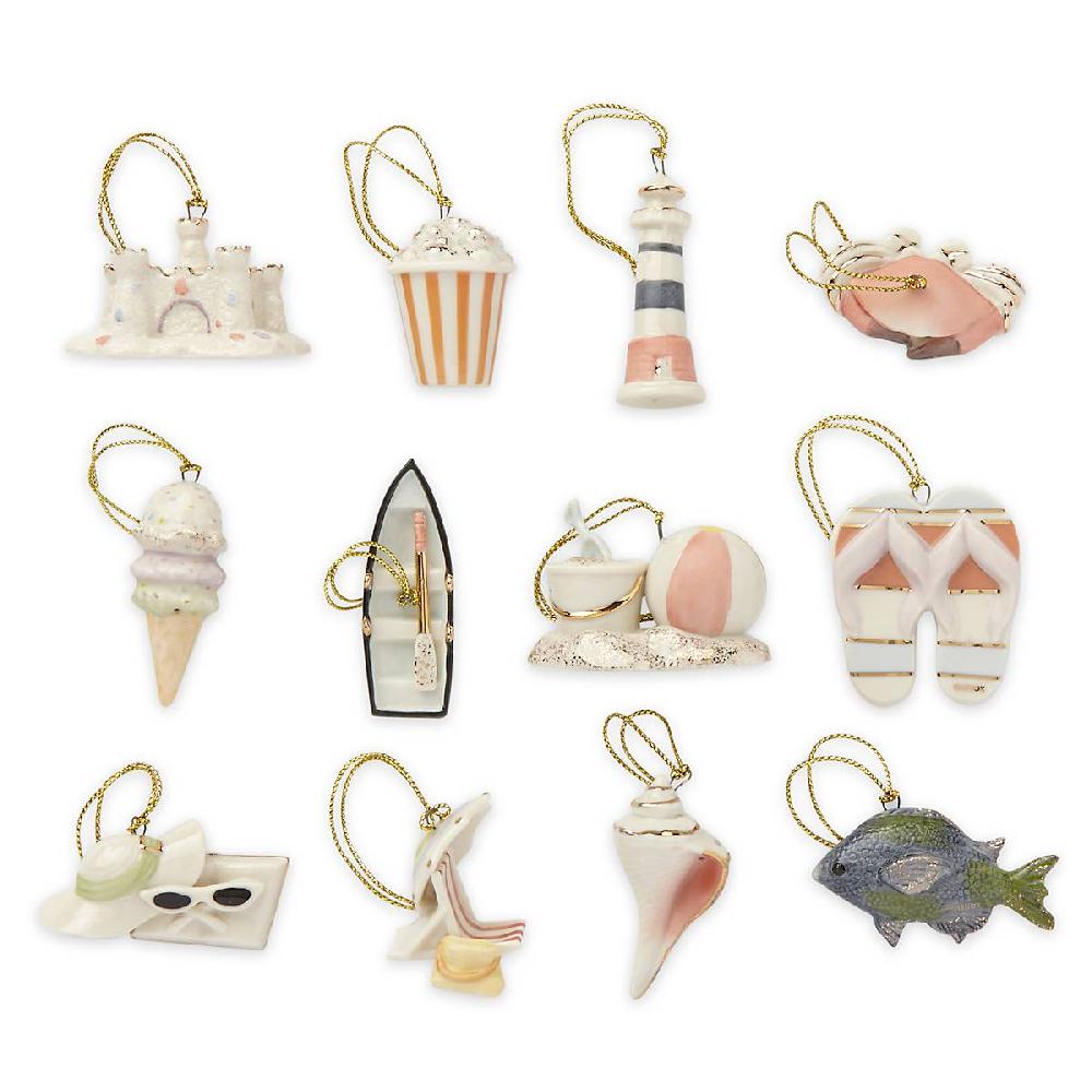 Cambridge Silversmiths Summer 12-Piece Mini Ornament Set