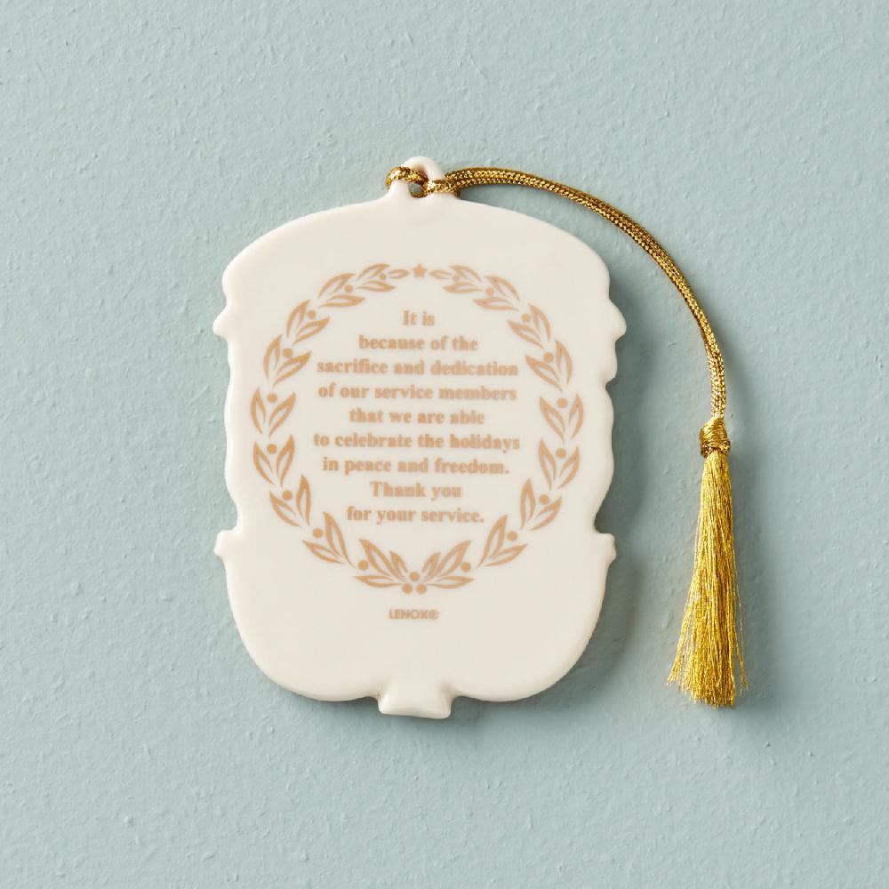 Cambridge Silversmiths Thank You For Your Service Ornament