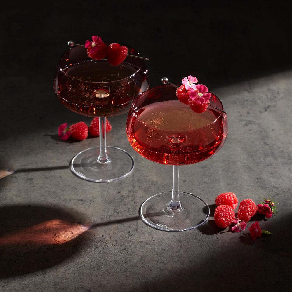 Cambridge Silversmiths True Colors Cocktail Glasses Set Of 4