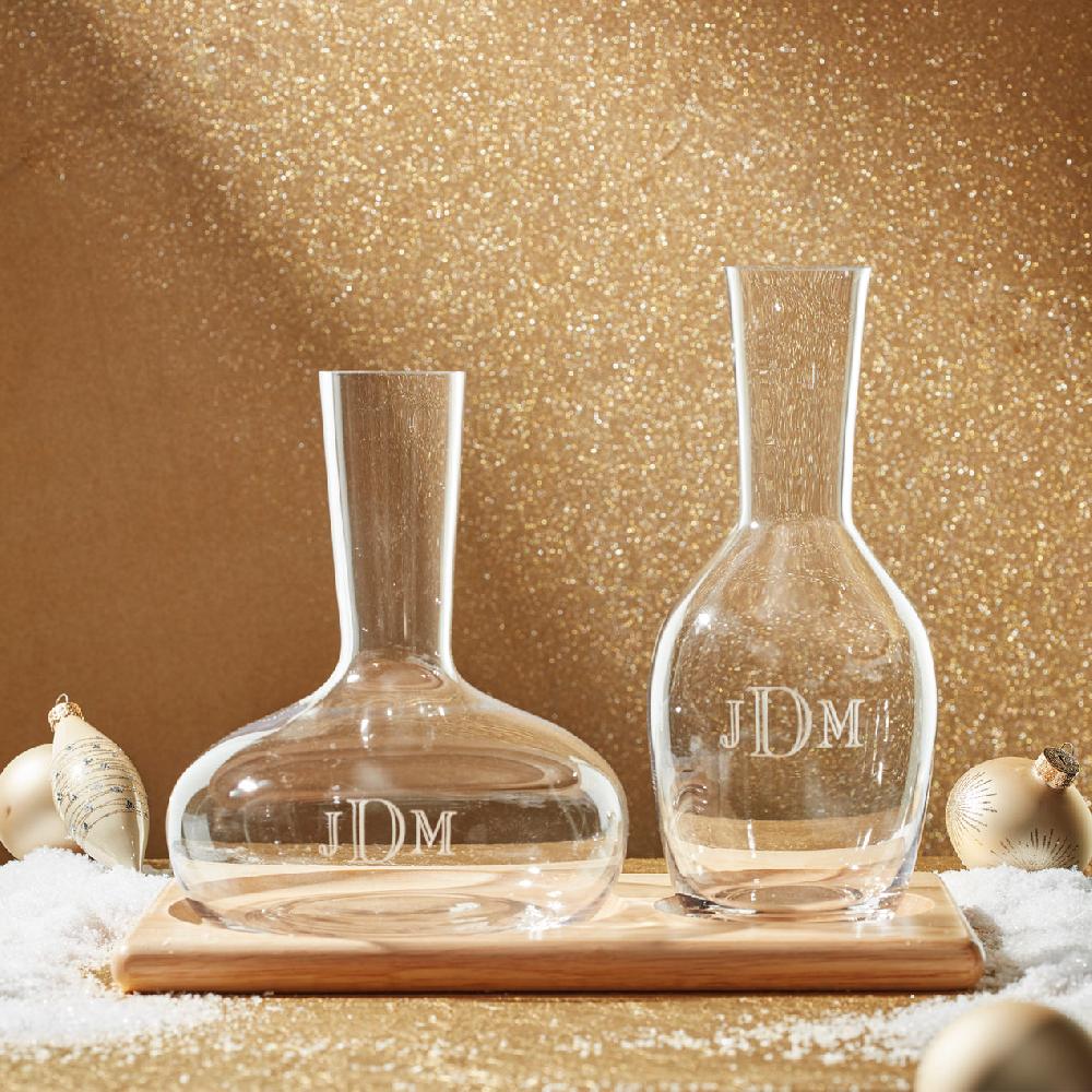 Cambridge Silversmiths Tuscany Classics 3-Piece Carafe Set