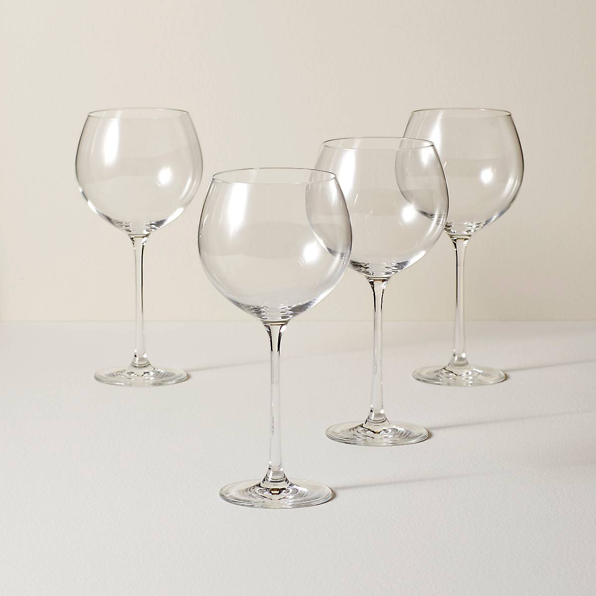 cambridge silversmiths Tuscany Classics 4-Piece Beaujolais Wine Glass Set