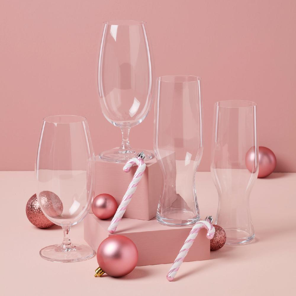 Cambridge Silversmiths Tuscany Classics Assorted Beer Glass Set Of 4