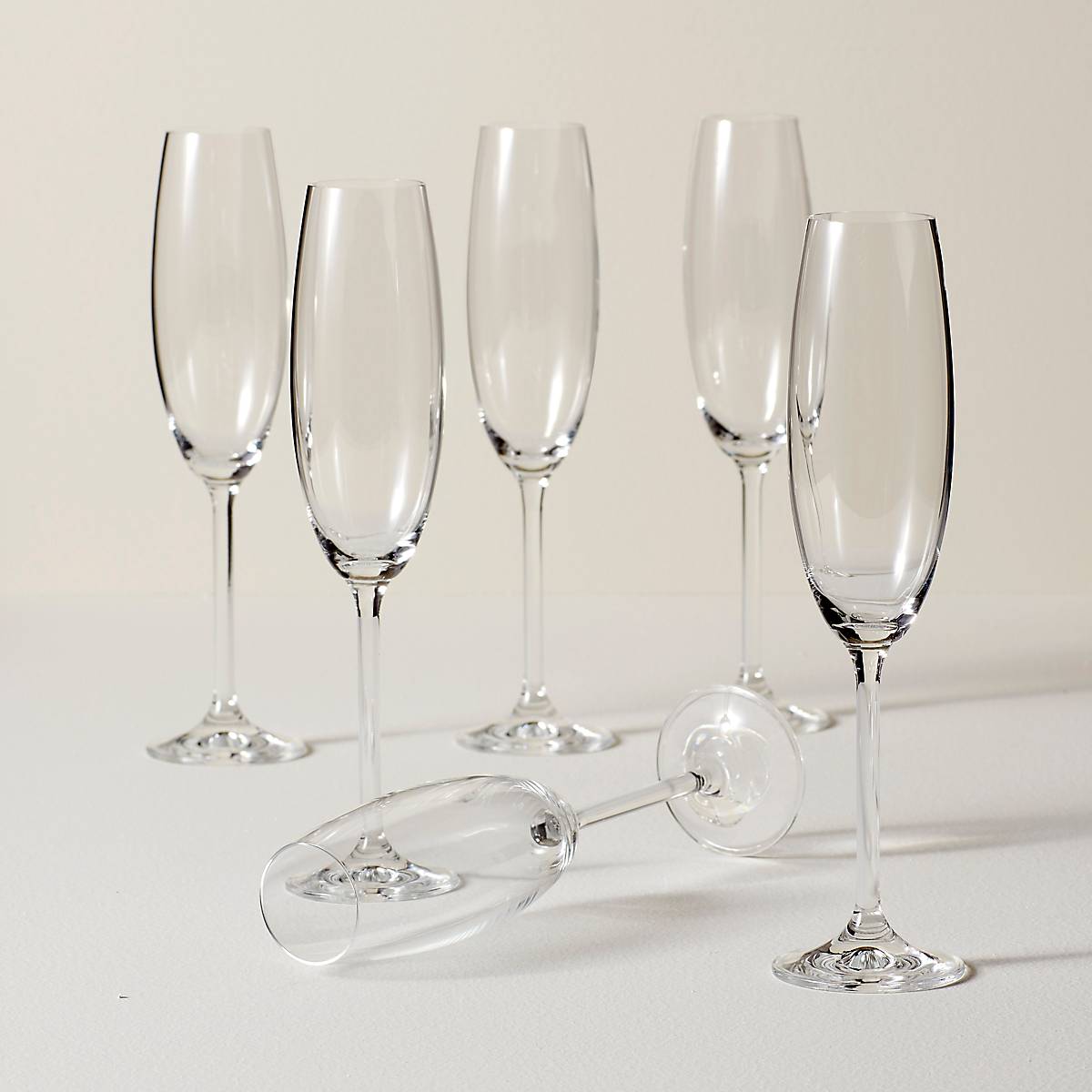 cambridge silversmiths Tuscany Classics Champagne Glass Flute Set Buy 4 Get 6