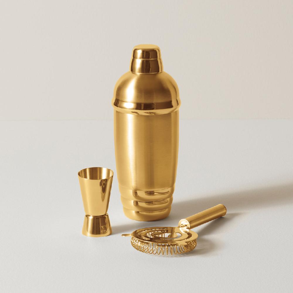 cambridge silversmiths Tuscany Classics Gold Cocktail Shaker