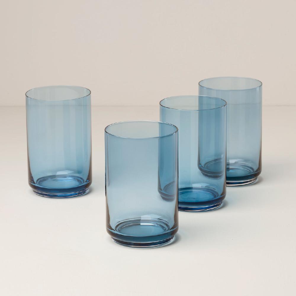 cambridge silversmiths Tuscany Classics Stackable Coolers Set of 4 Blue