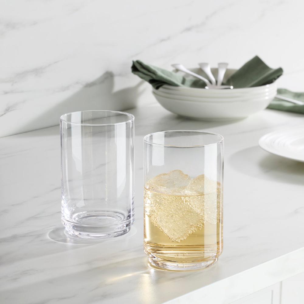 Cambridge Silversmiths Tuscany Classics Stackable Glass Coolers Set Of 6