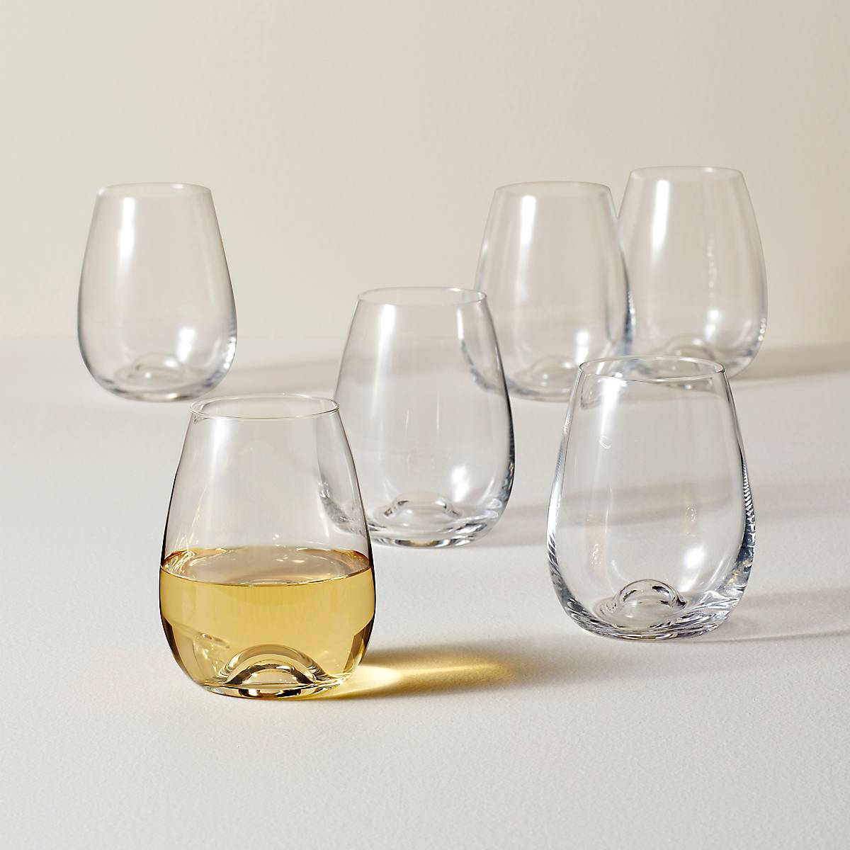Cambridge Silversmiths Tuscany Classics Stemless Wine Glass Set Buy 4 Get 6