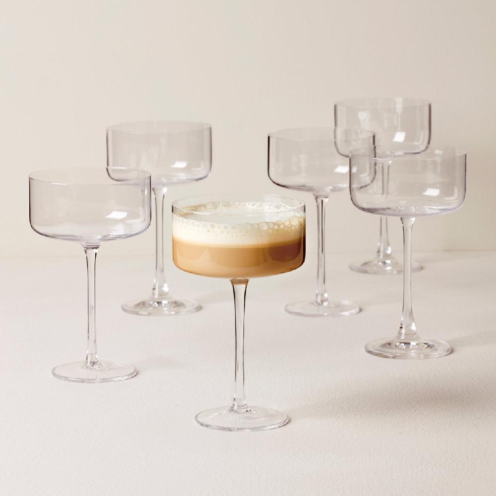 Cambridge Silversmiths Tuscany Classics Straight Coupes Set Of 6